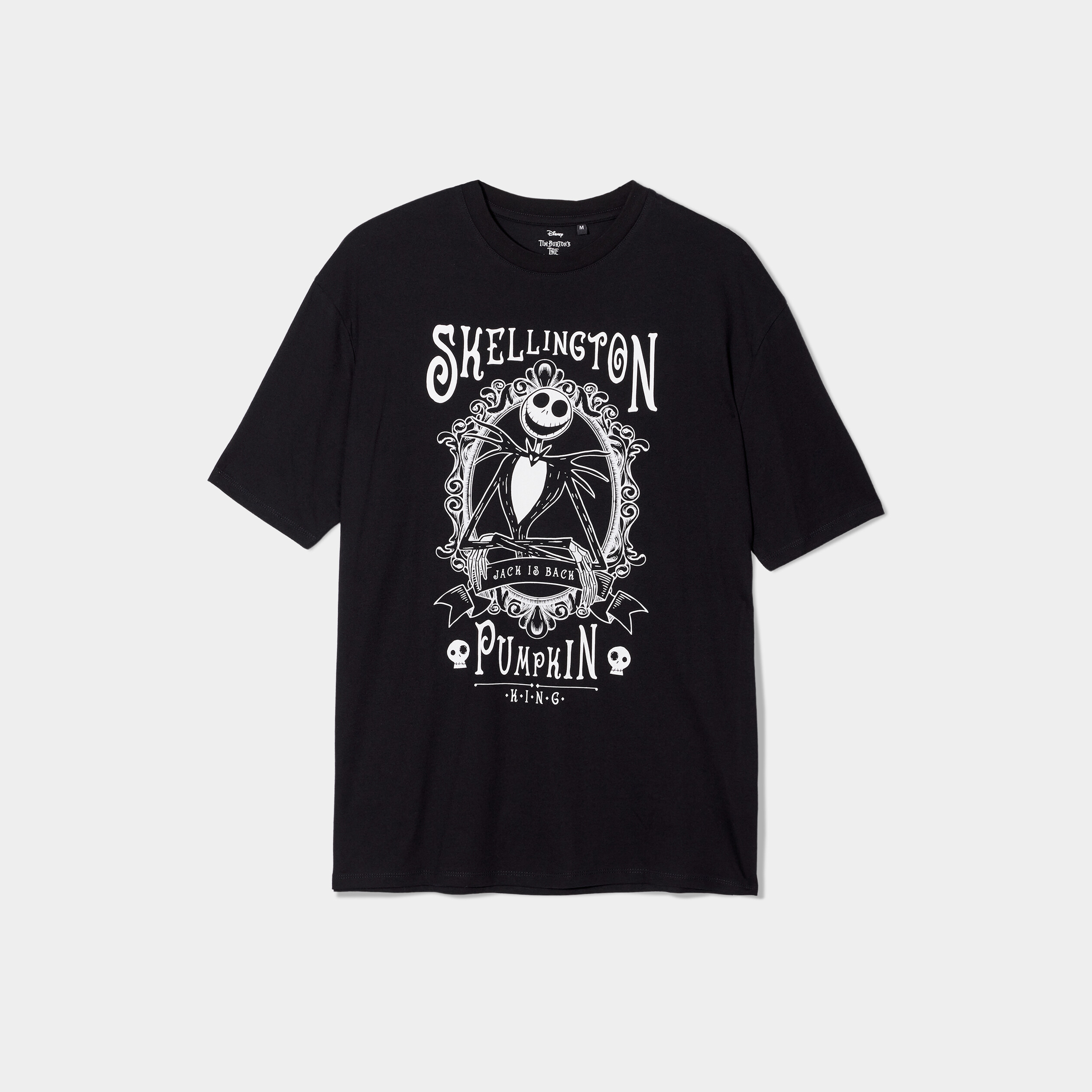 T-shirt Étrange Noël de Monsieur Jack noir homme | La Halle