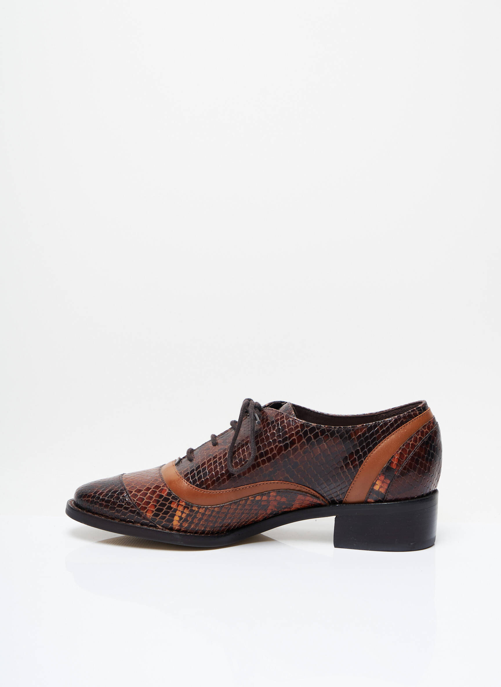 Mellow Yellow Derby Femme couleur marron