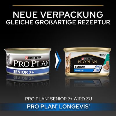 PURINA PRO PLAN Cat Senior Longevis 24 x 85 g