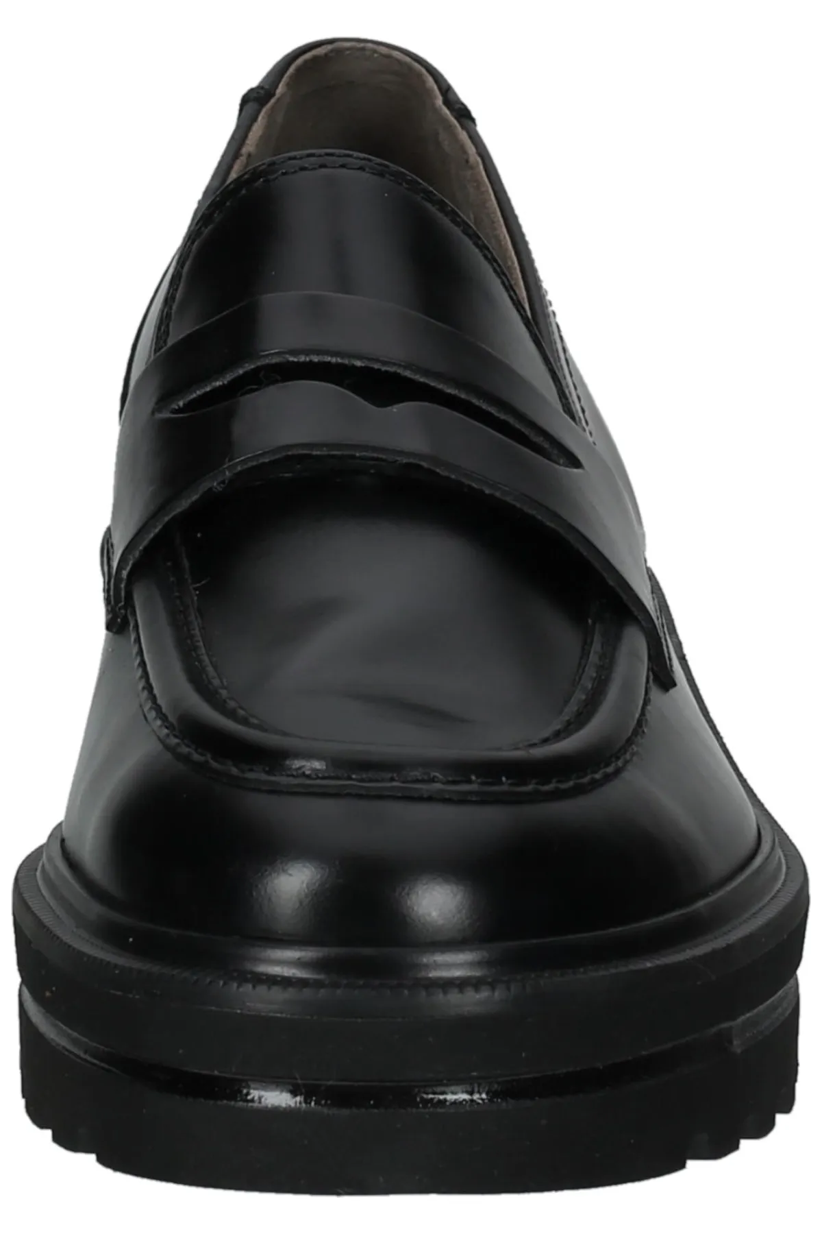 Paul Green  Flacher Schuh - Schwarz - Blockabsatz