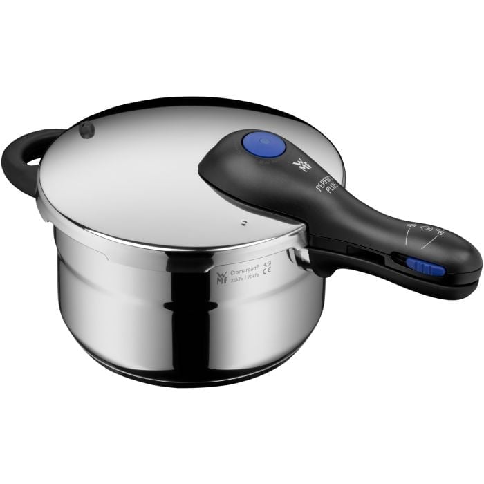 Perfect Plus One Pot Schnellkochtopf-Set mit Dampfgareinsatz, 4,5 und 3,0 Liter, stapelbar