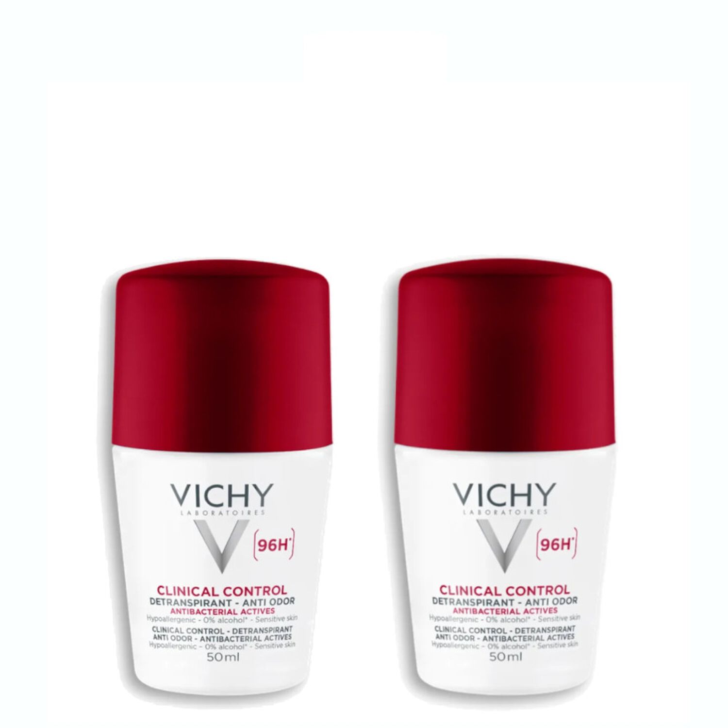 Vichy Clinical Control 96H Déodorant x 2