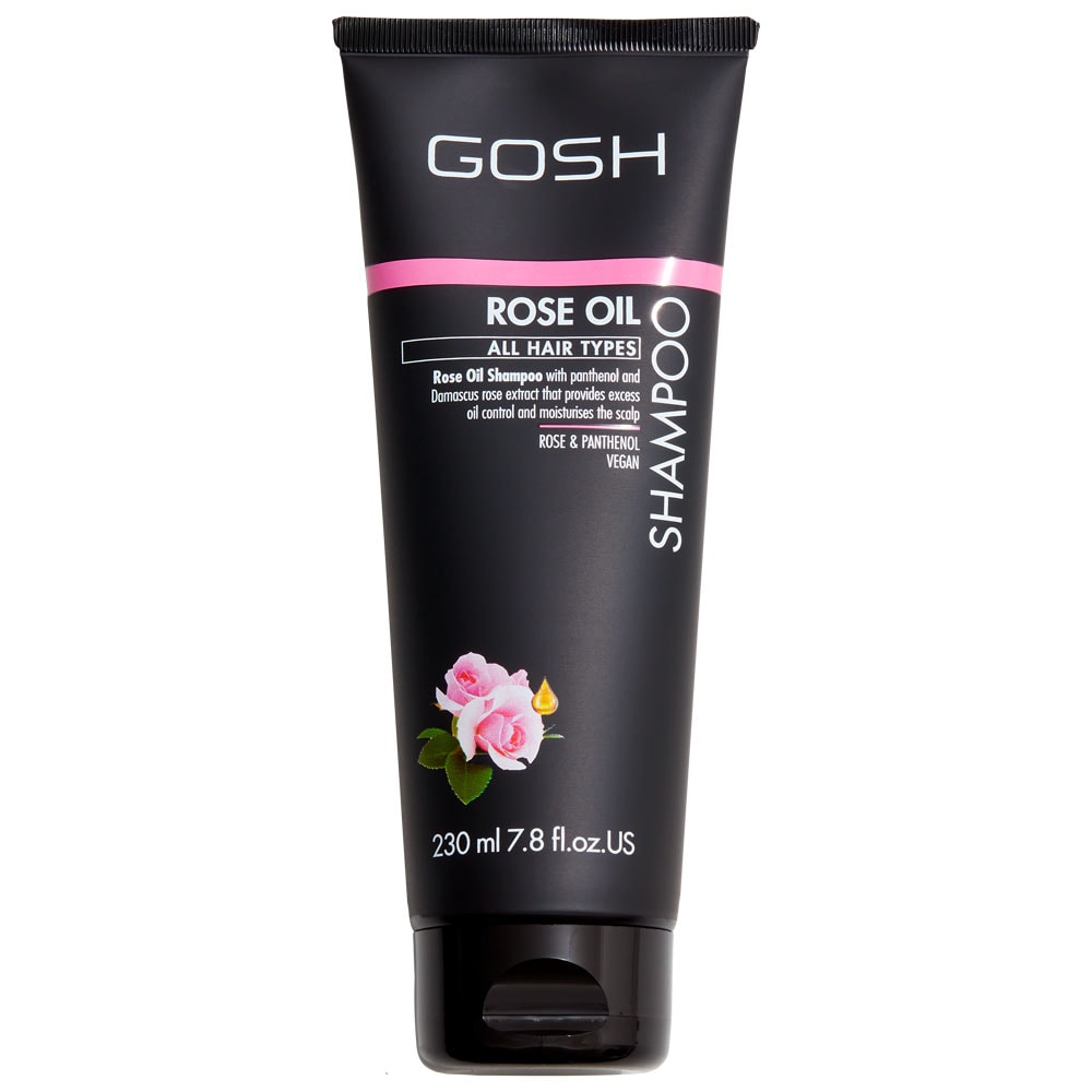 gosh copenhagen Rose Oil Hair Shampoo Shampooing à l'huile de rose