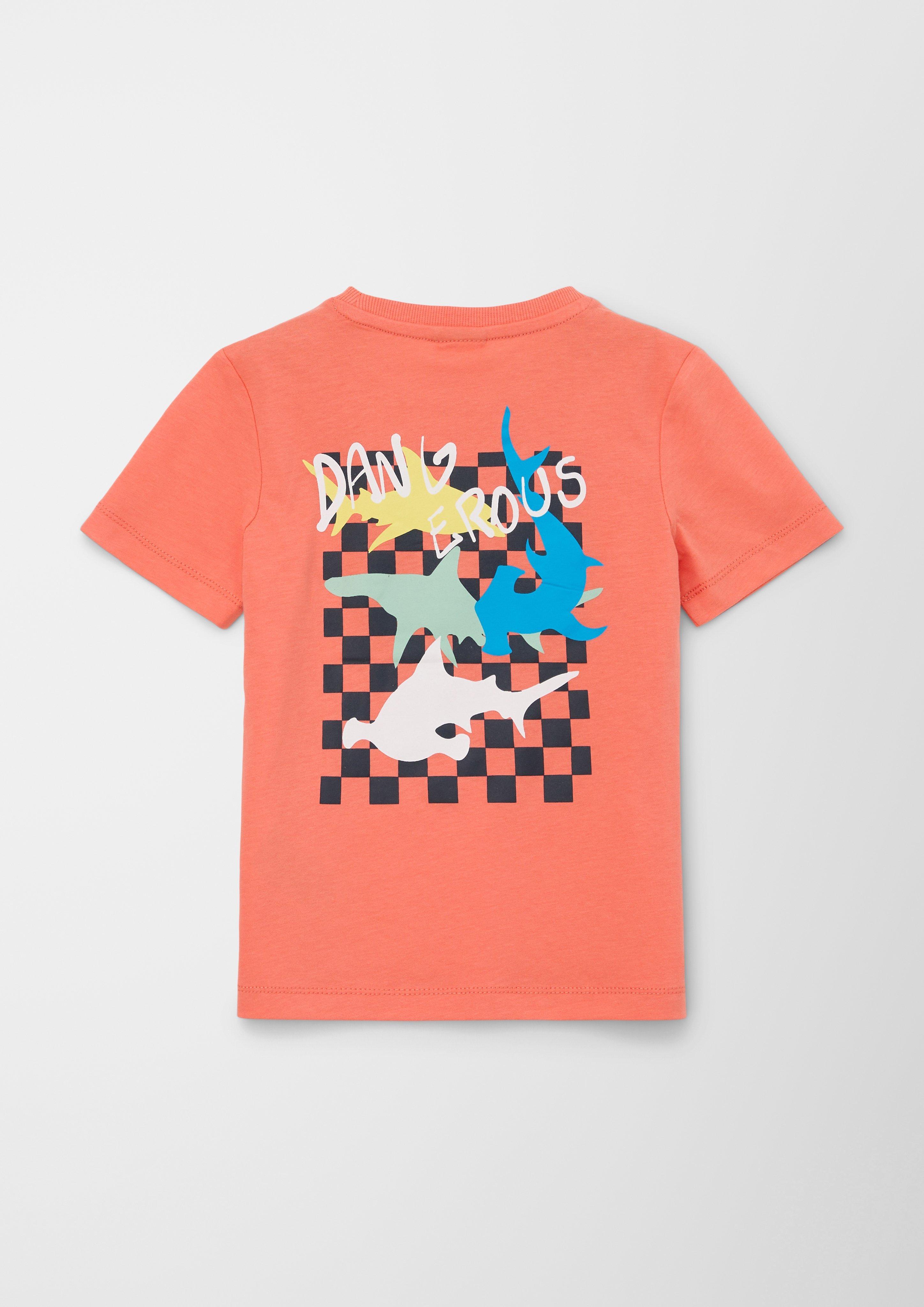 T-Shirt mit Rückenprint  2130687-2350