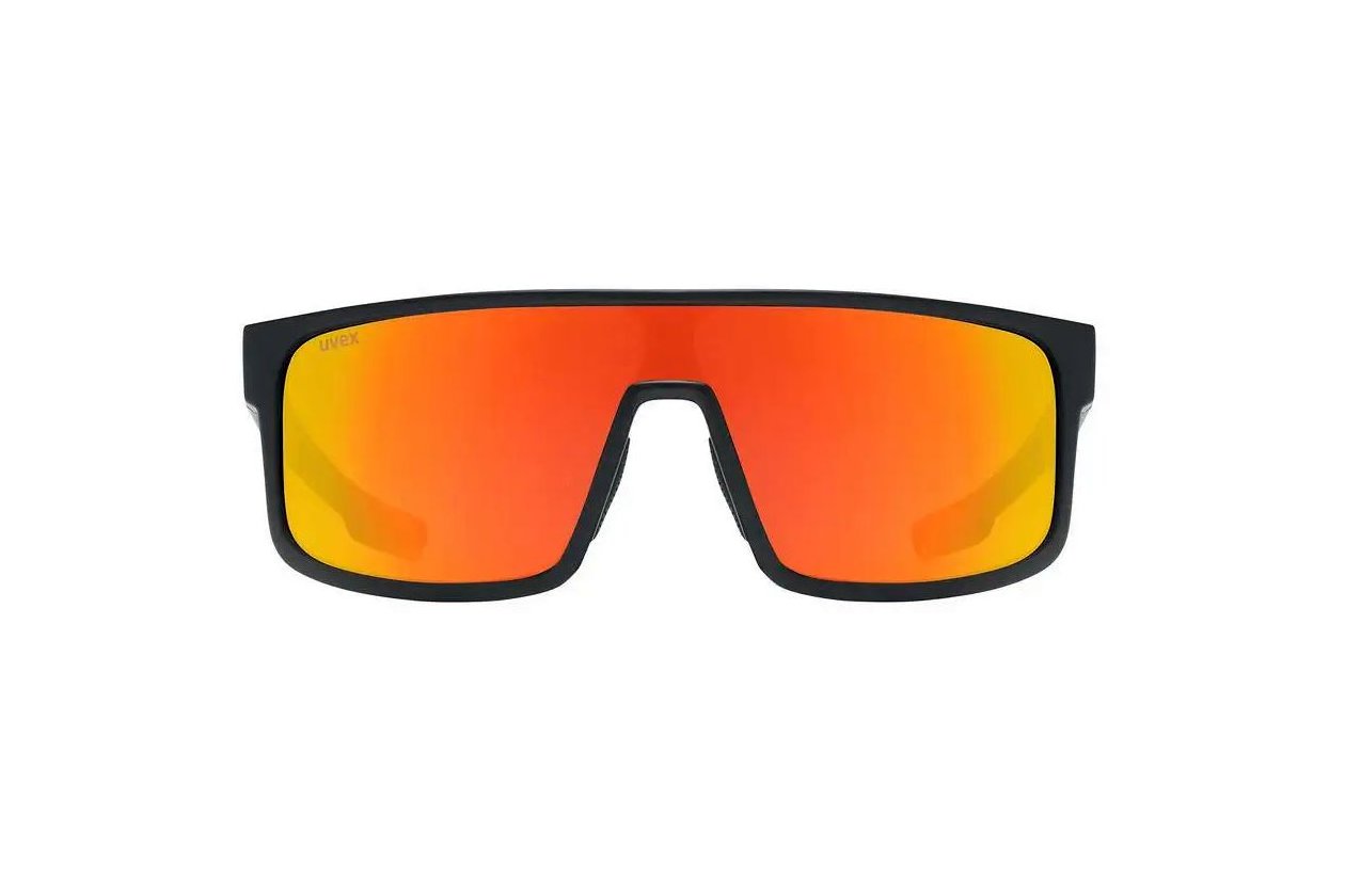 Uvex LGL 51 Black Matt / Mirror Red