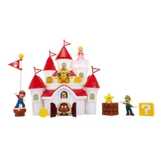 World of Nintendo Deluxe Spielset Super Mario Pilz-Palast