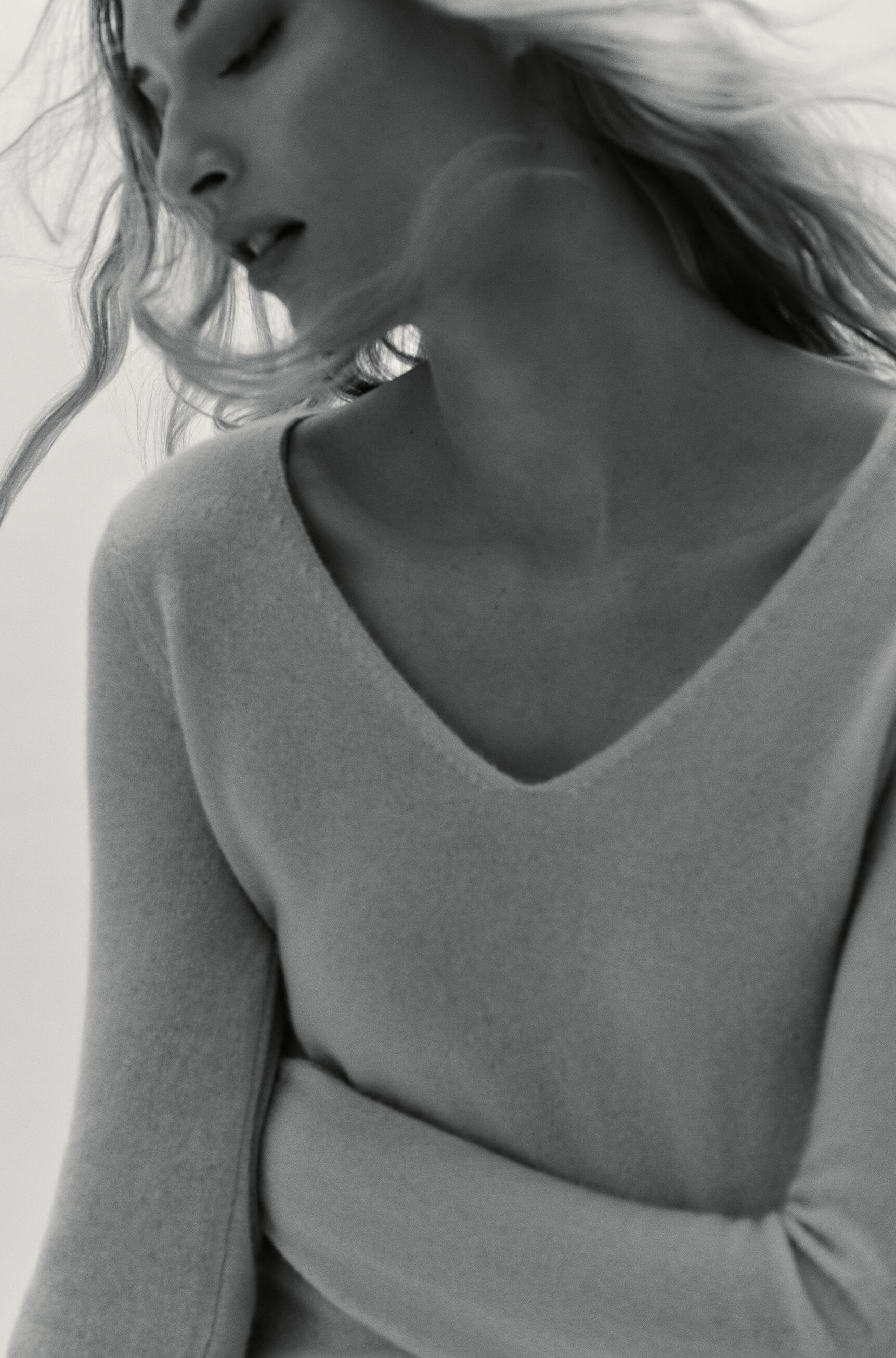 pull eva 100% cachemire rose pastel femme