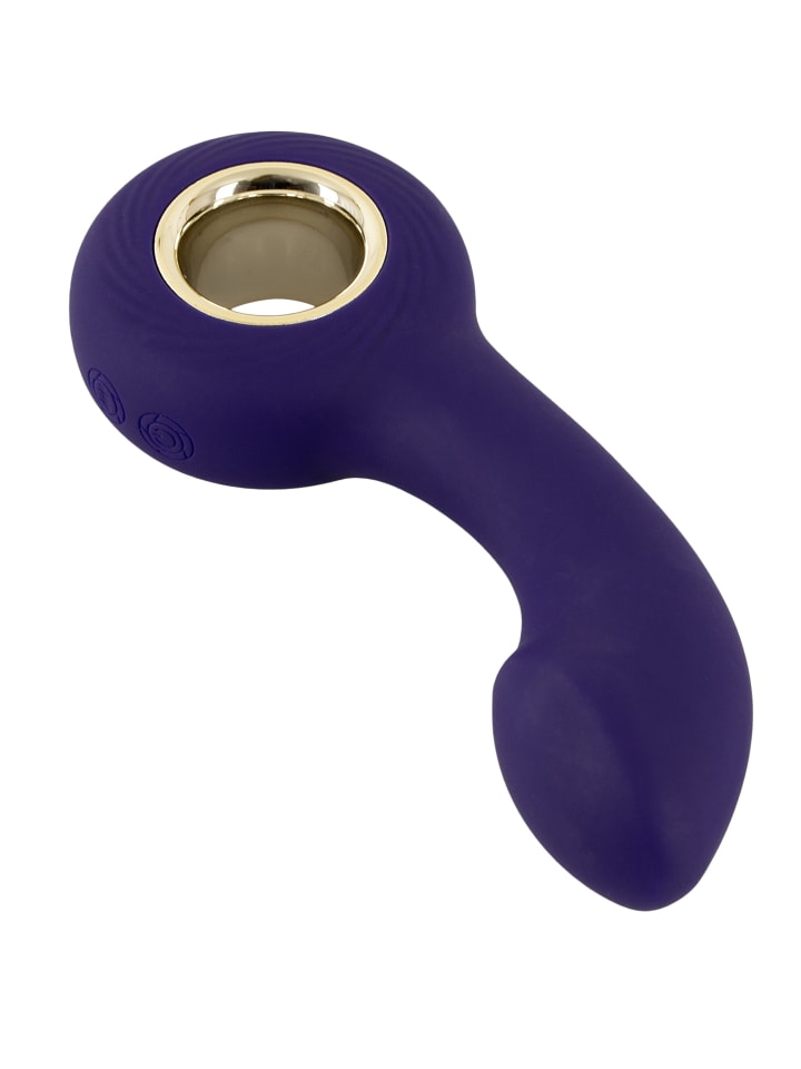 Sweet Smile Vibrator Vibrating G-&P-Spot Massager in lila günstig kaufen 13,5 cm