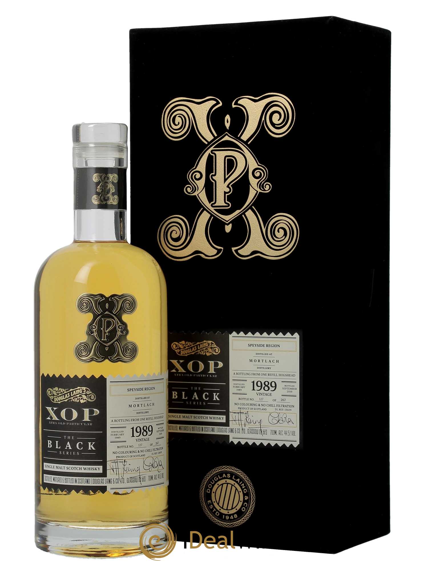 Whisky Mortlach 30 ans Douglas Laing XOP Single Malt (70cl) 1989 - Lot de 1 Bouteille