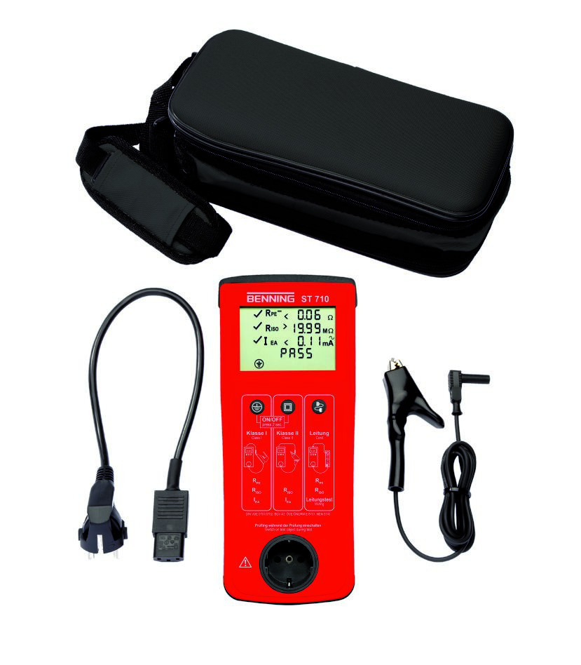 Testador de dispositivos Benning 050308 ST 710