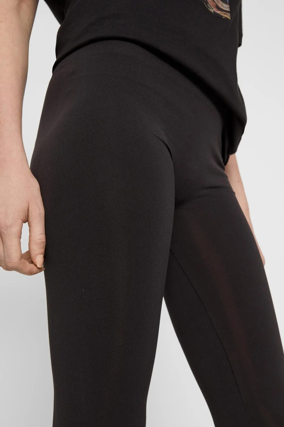PIECES  Strumpfhose Damen/Mädchen Schwarz