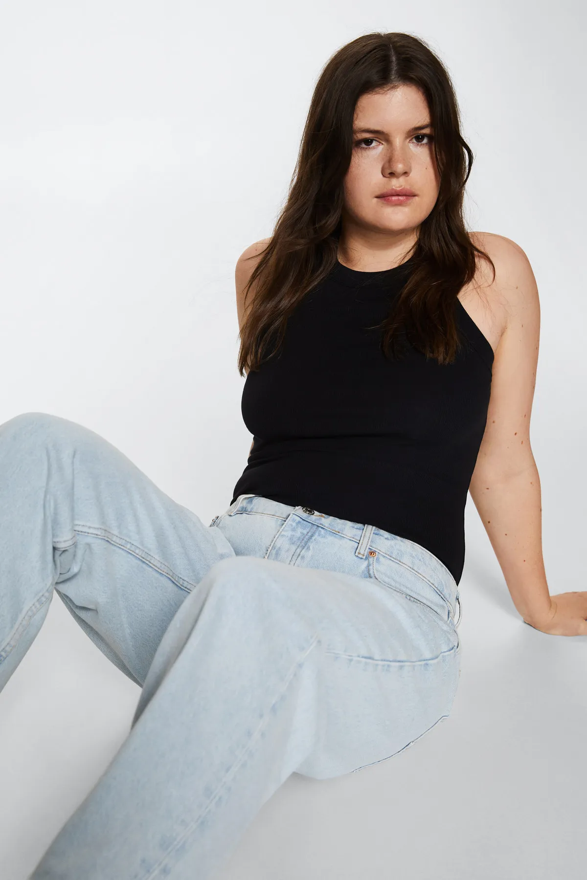 MANGO  37021290 Jeans Hellblau