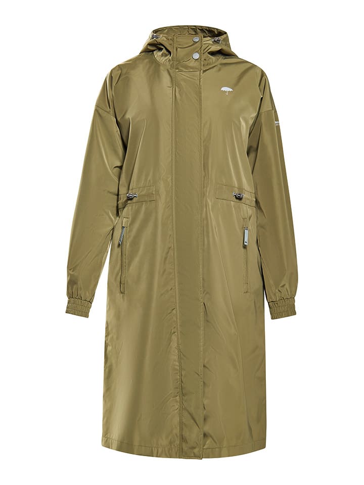 Schmuddelwedda Regenmantel in Khaki günstig kaufen