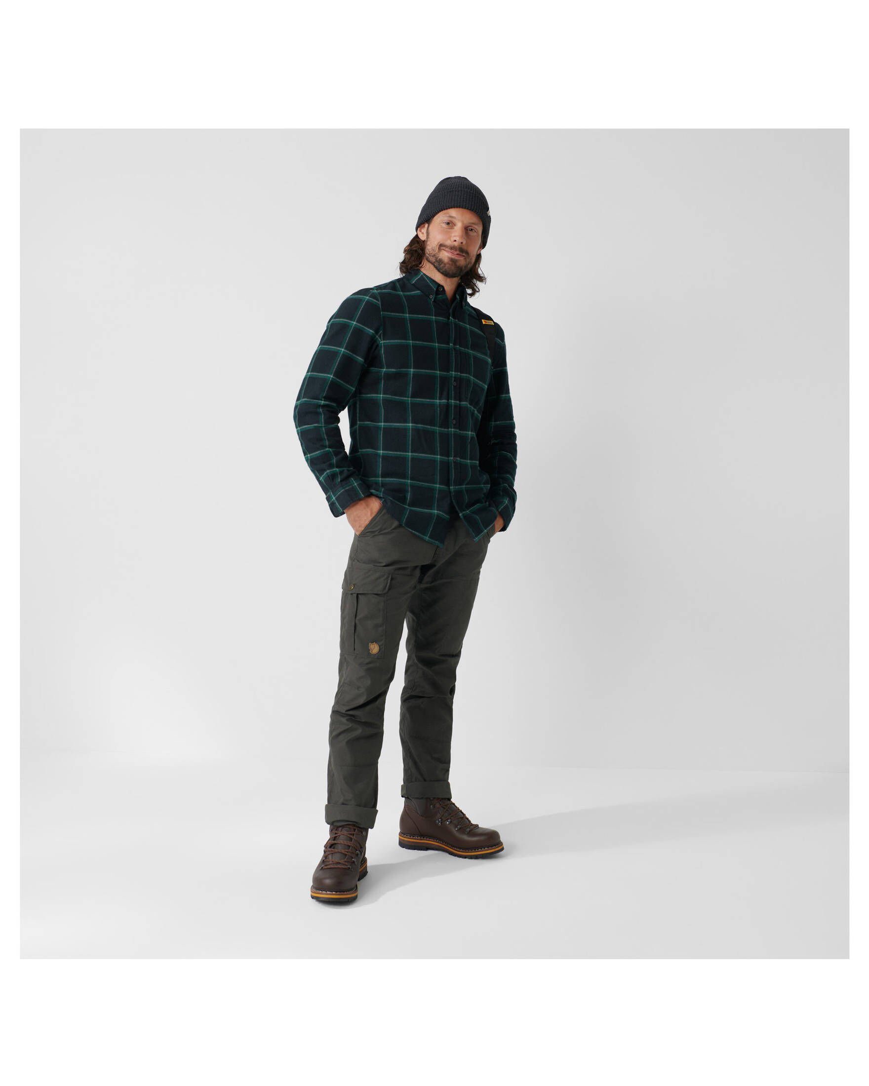 Fjällräven Outdoorhose Herren Wanderhose KARL PRO (1-tlg)