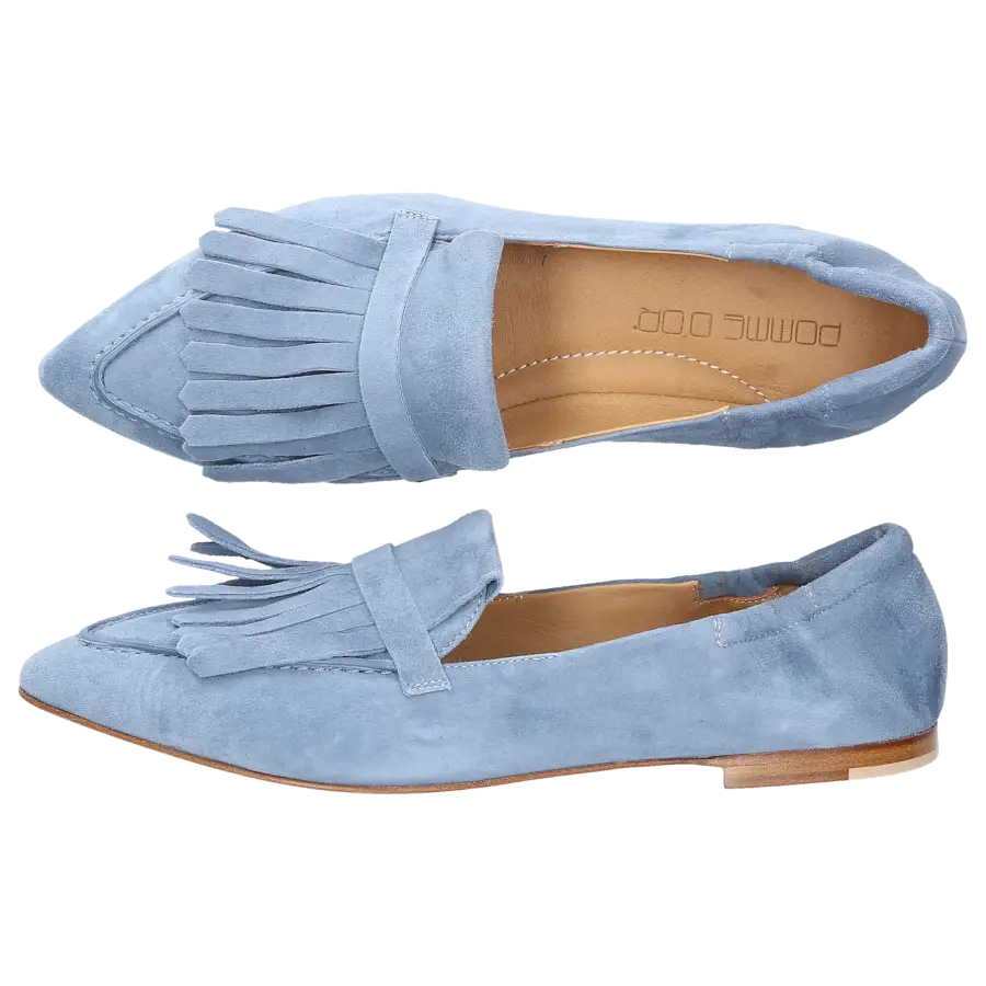 Pomme D`OR - Loafer 0122 Veloursleder - blau