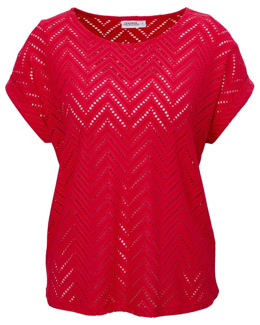 T-Shirt Lochmuster