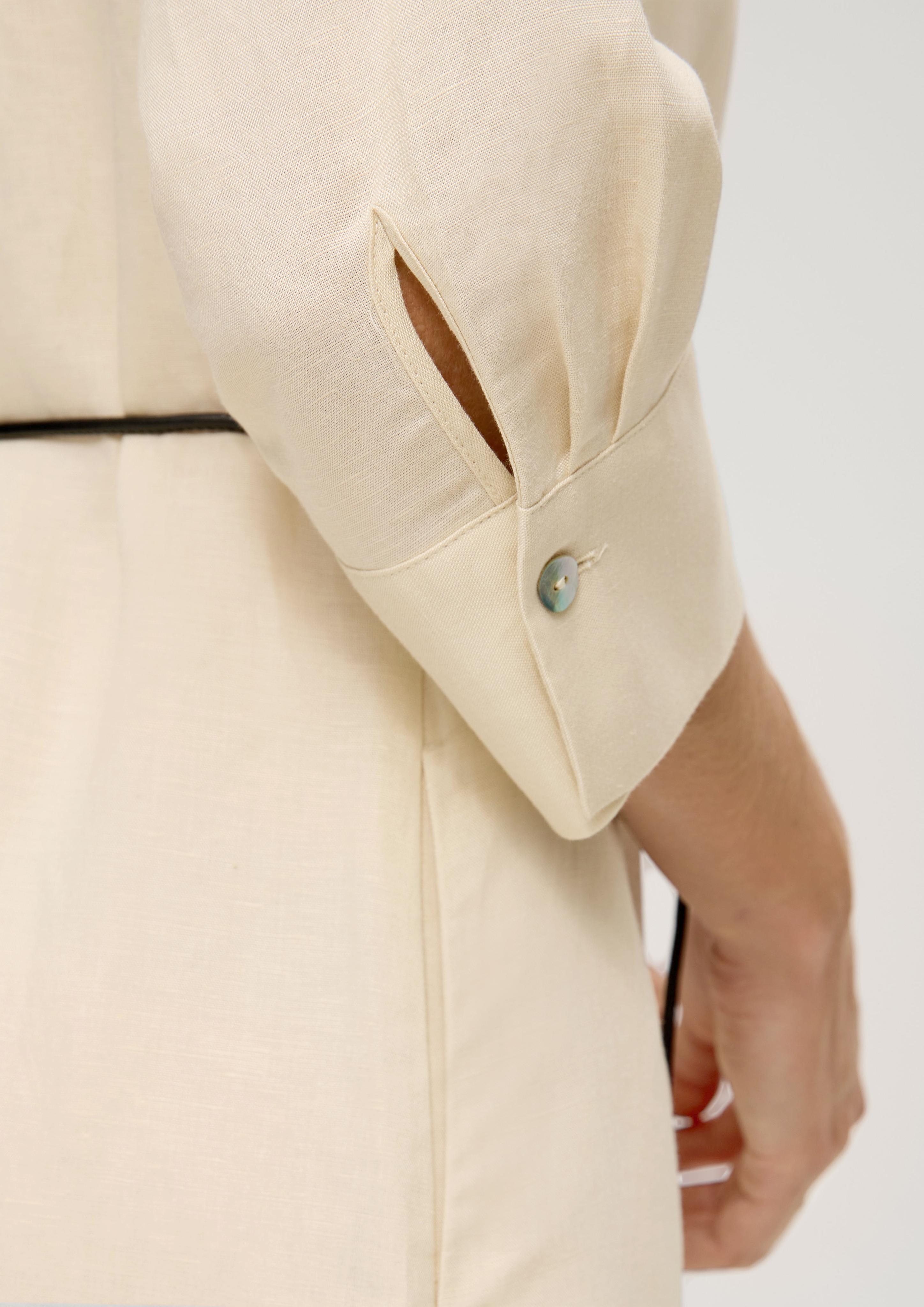Kleid aus Leinenmix  2132298-1027