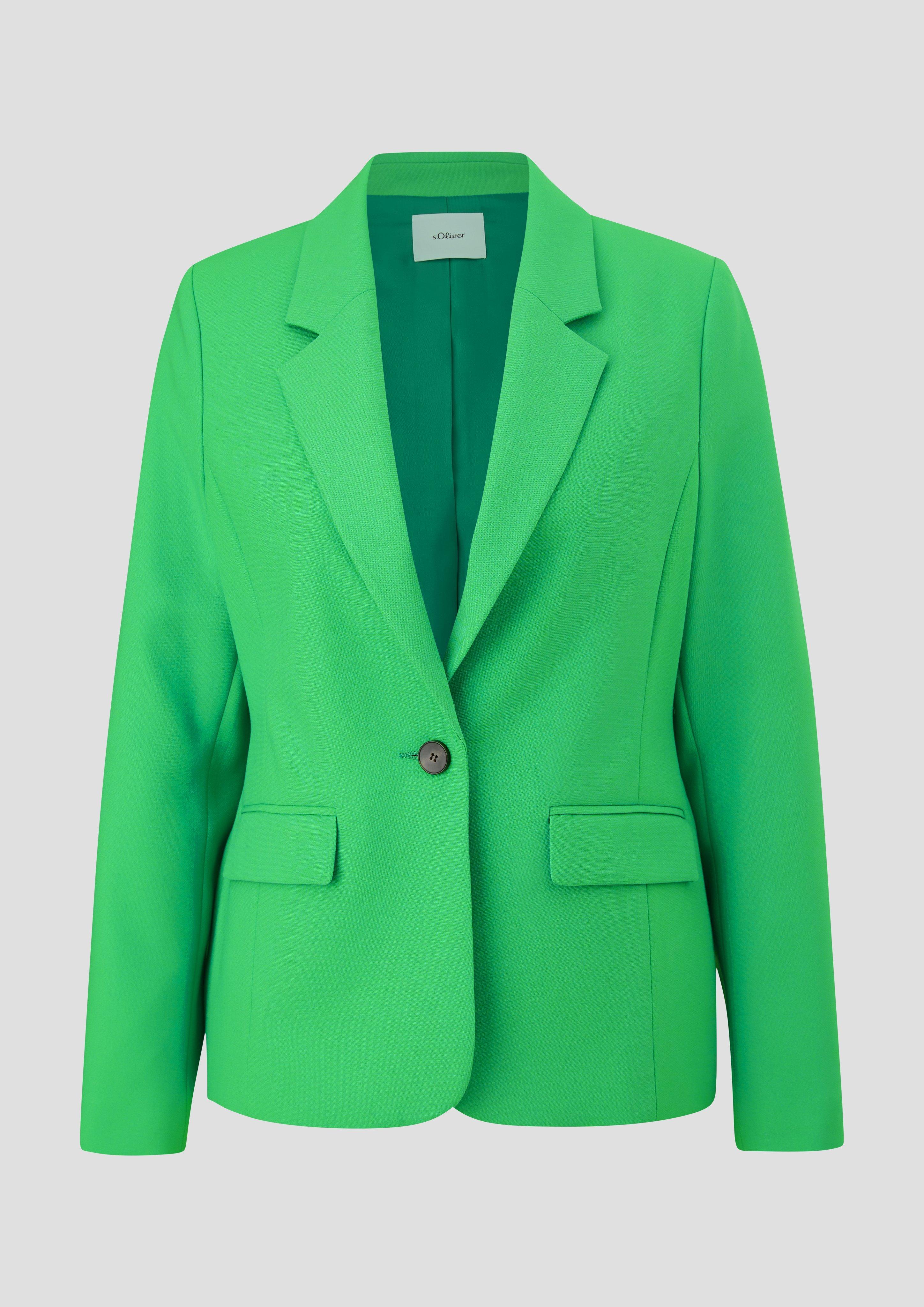 Blazer aus Viskosemix  2140066-7591