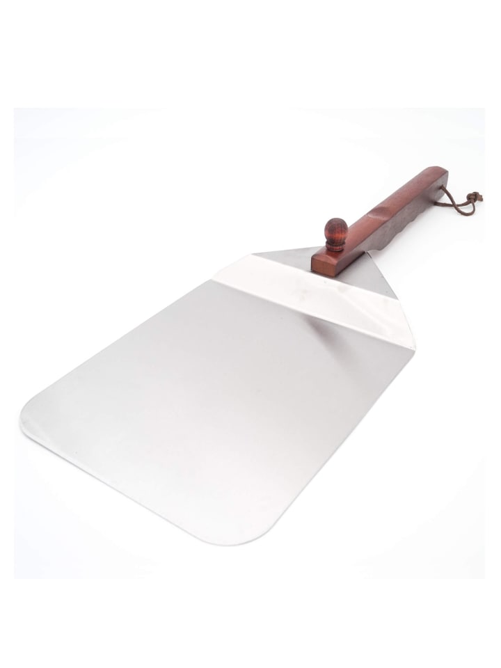 GAUMENKICK Pizzaschaufel aus Edelstahl mit Holzgriff - klappbar in silber günstig kaufen onesize