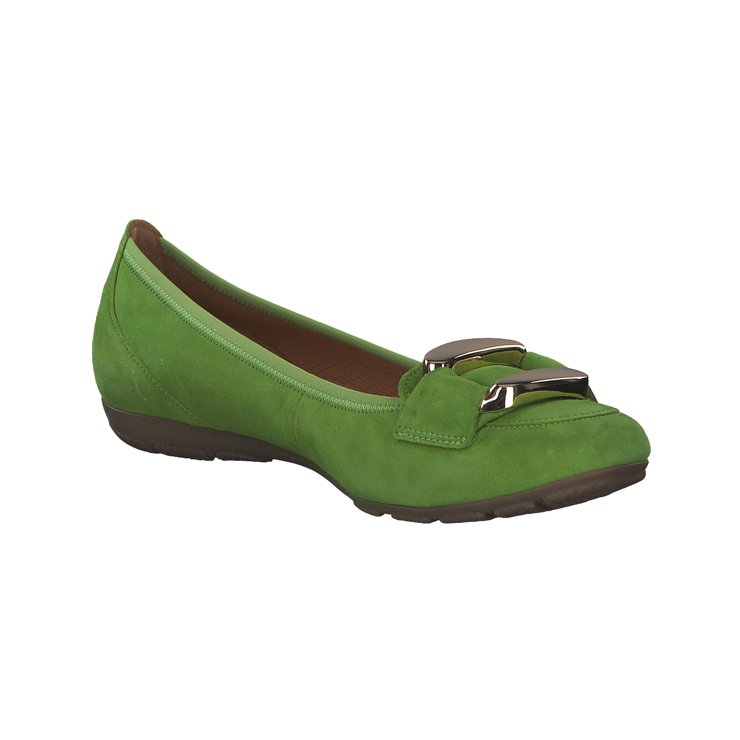 Gabor 44.166, Ballerinas, Damen, granny green(gold)