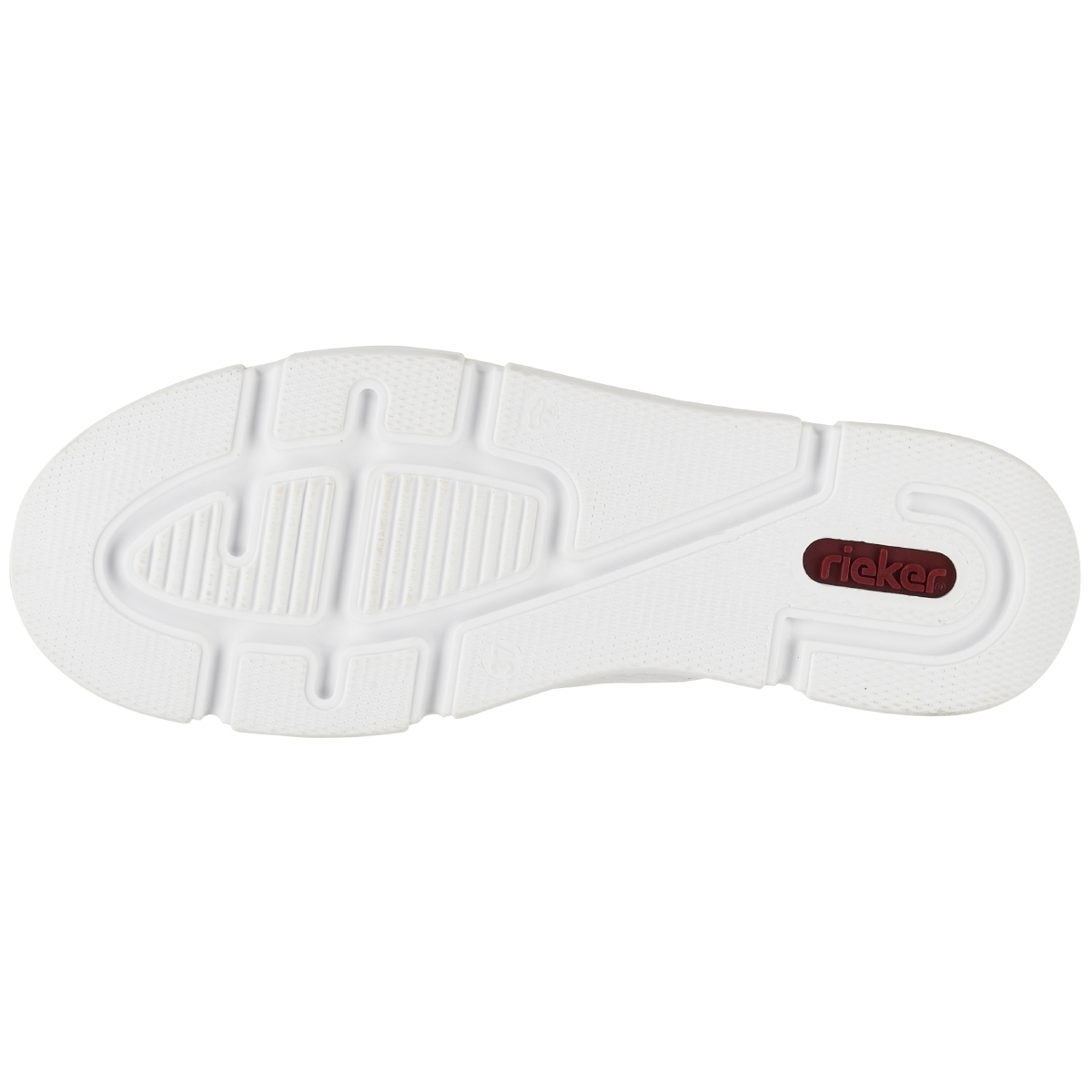 Rieker N5932 Sneaker Low weiss