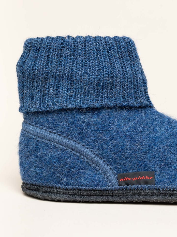 kitz-pichler Hausschuh AL Oetz in jeansblau günstig kaufen