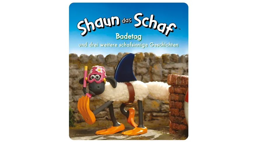 tonies - Hörfigur für die Toniebox: Shaun das Schaf: Badetag und drei weitere schafsinnige Geschichten