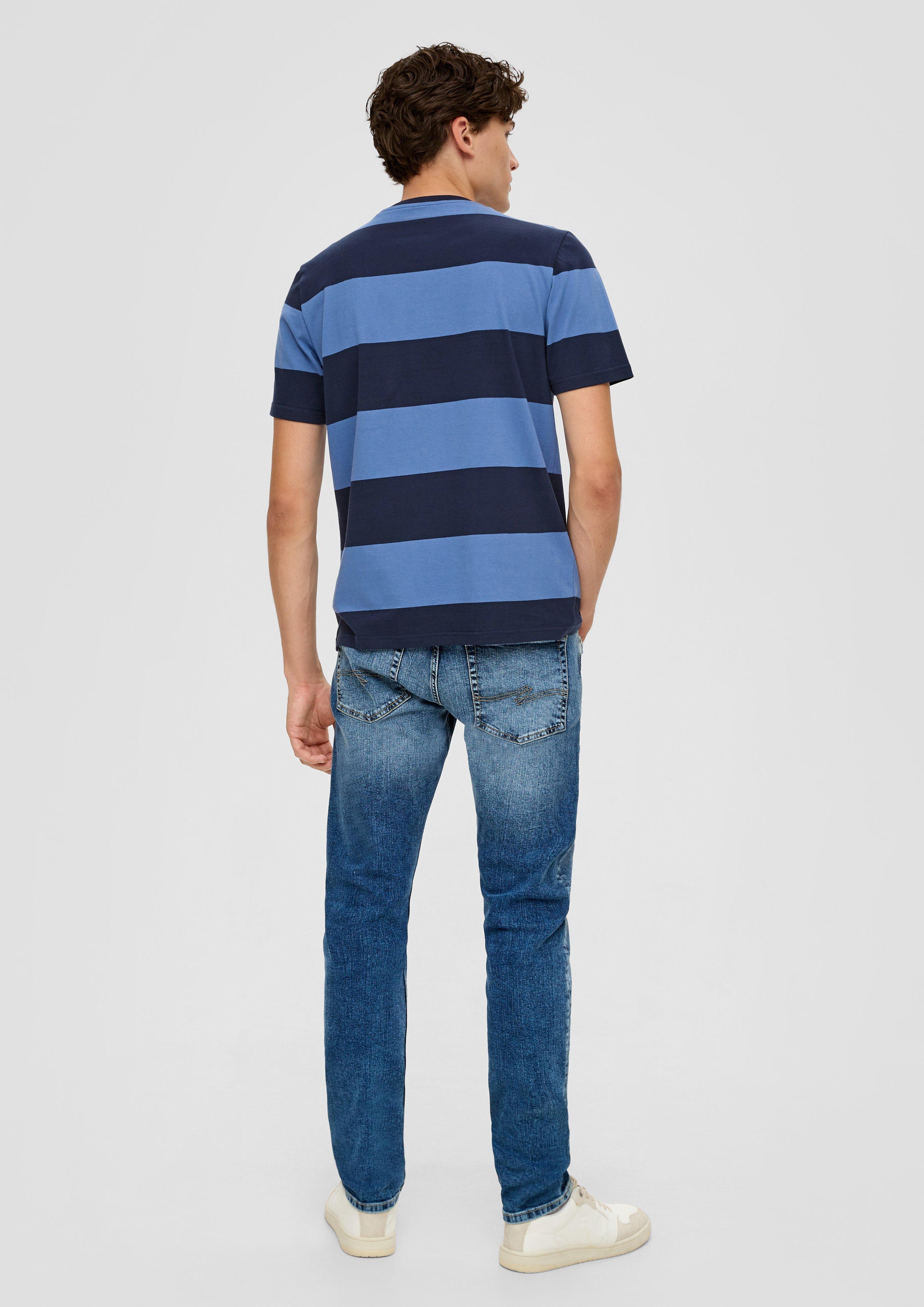 Baumwollshirt mit Streifen  2134994-58G0