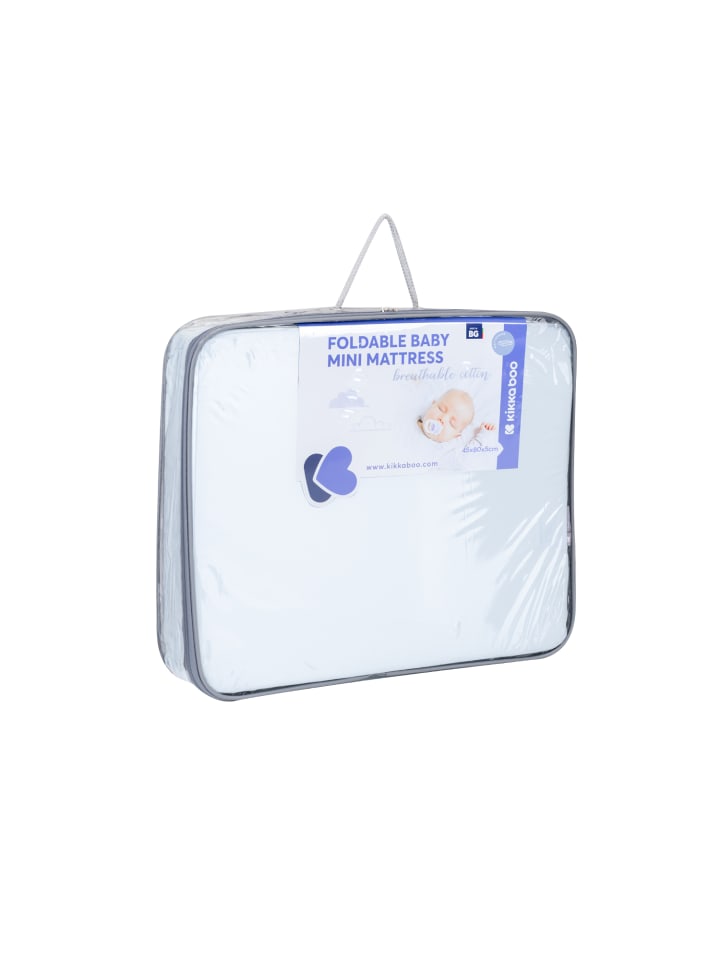 Kikkaboo Mini Babybett-Faltmatratze in blau günstig kaufen onesize