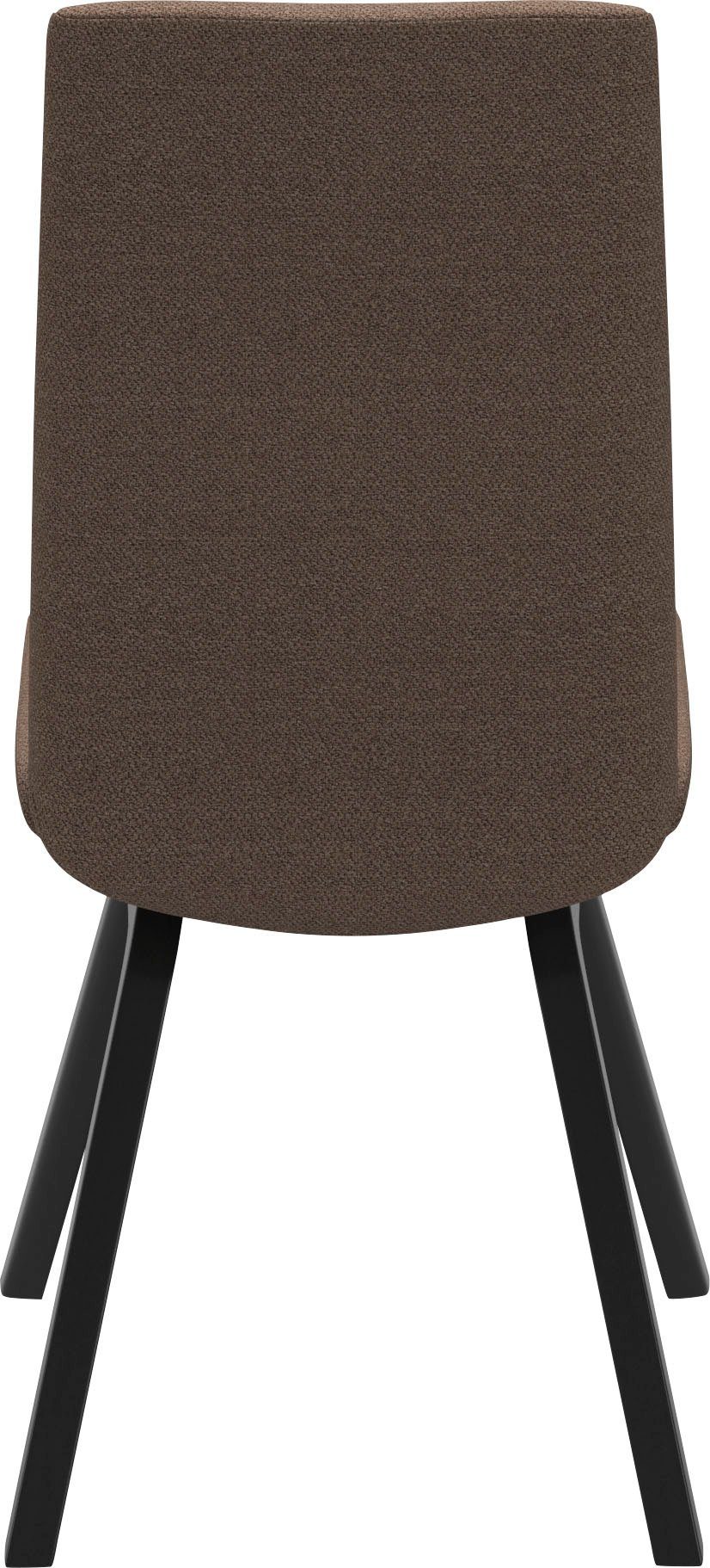 Stressless® Polsterstuhl Laurel, Low Back, Größe M, mit schräggestellten Beinen in Schwarz