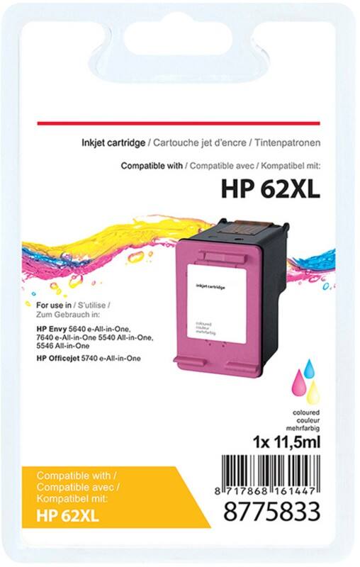 Viking 62XL Kompatibel HP Tintenpatrone C2P07AE 3 Farbig