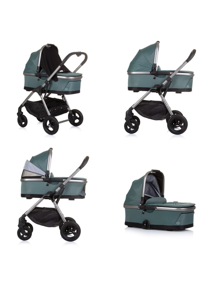 Chipolino Kombikinderwagen 3 in 1 Infinity in grün günstig kaufen onesize
