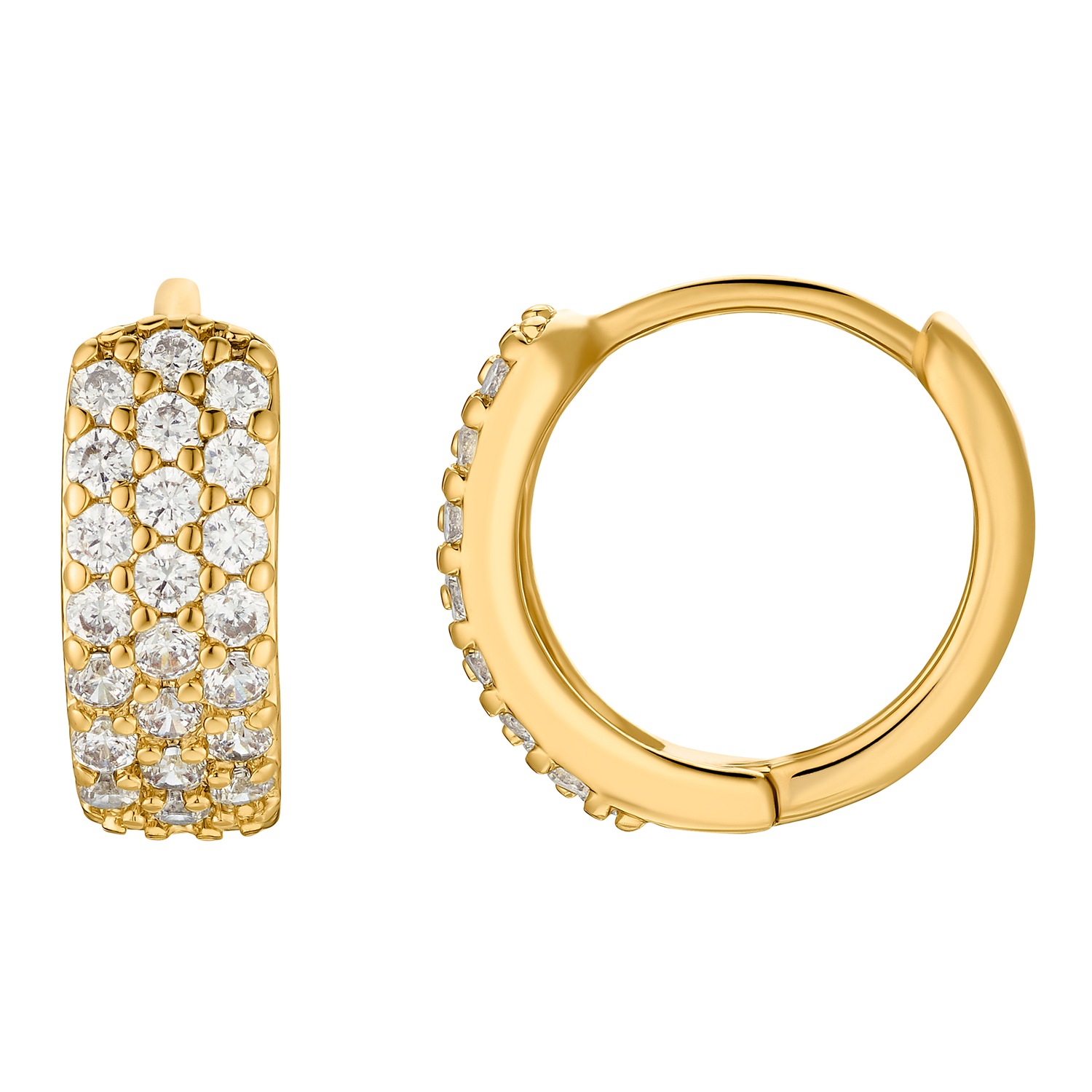 Boucles d'oreilles Heideman Neo dorées