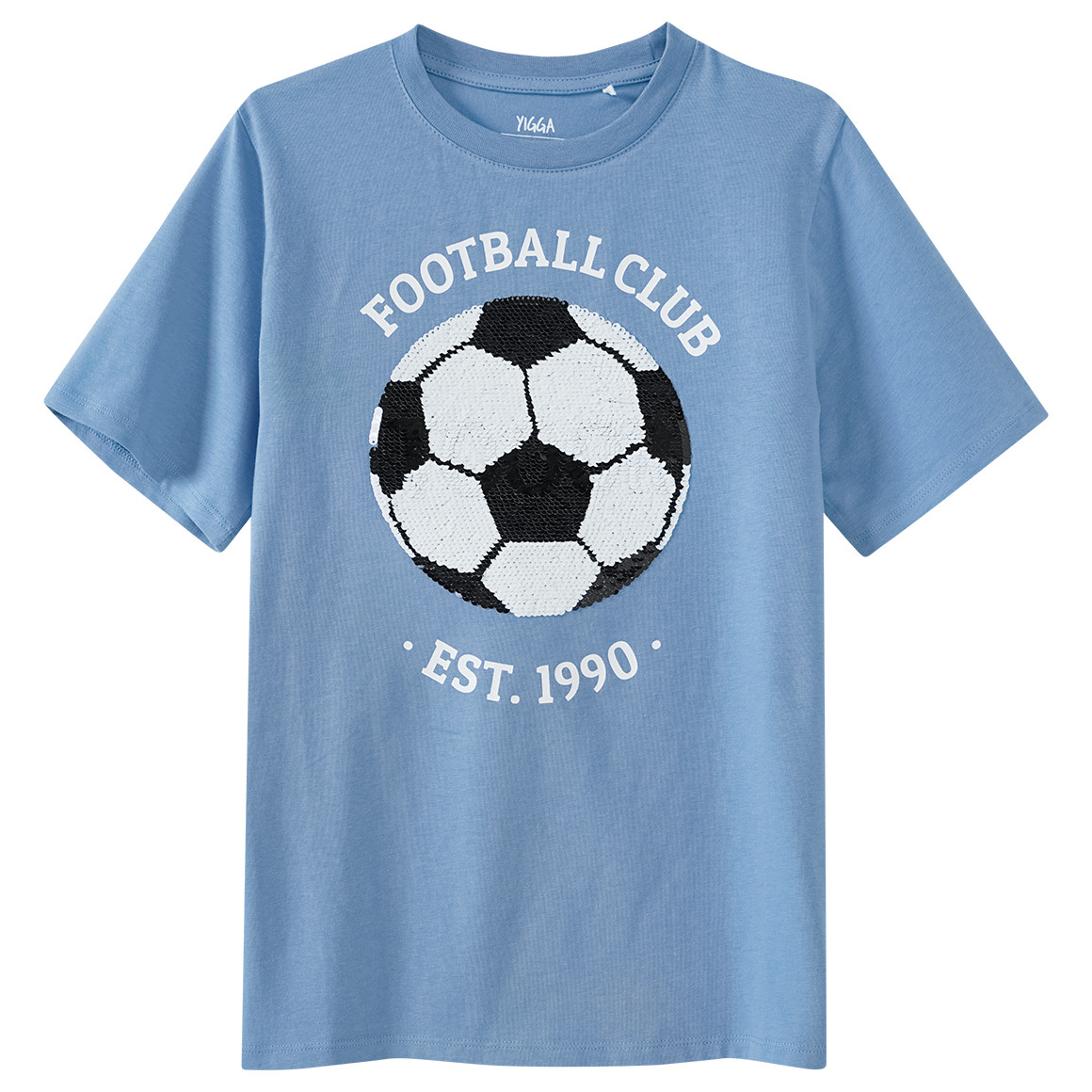Jungen T-Shirt mit Wendepailletten
