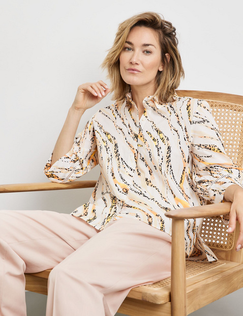 Nachhaltige 3/4 Arm Bluse