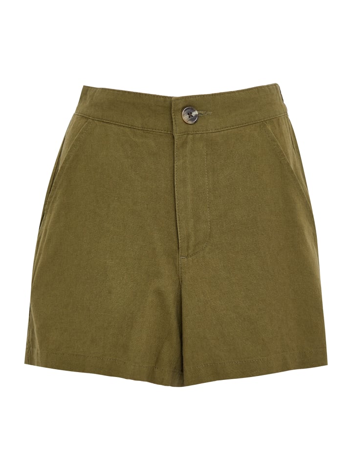 Threadbare Shorts THB Cactus Class Linen Short in olive günstig kaufen 42