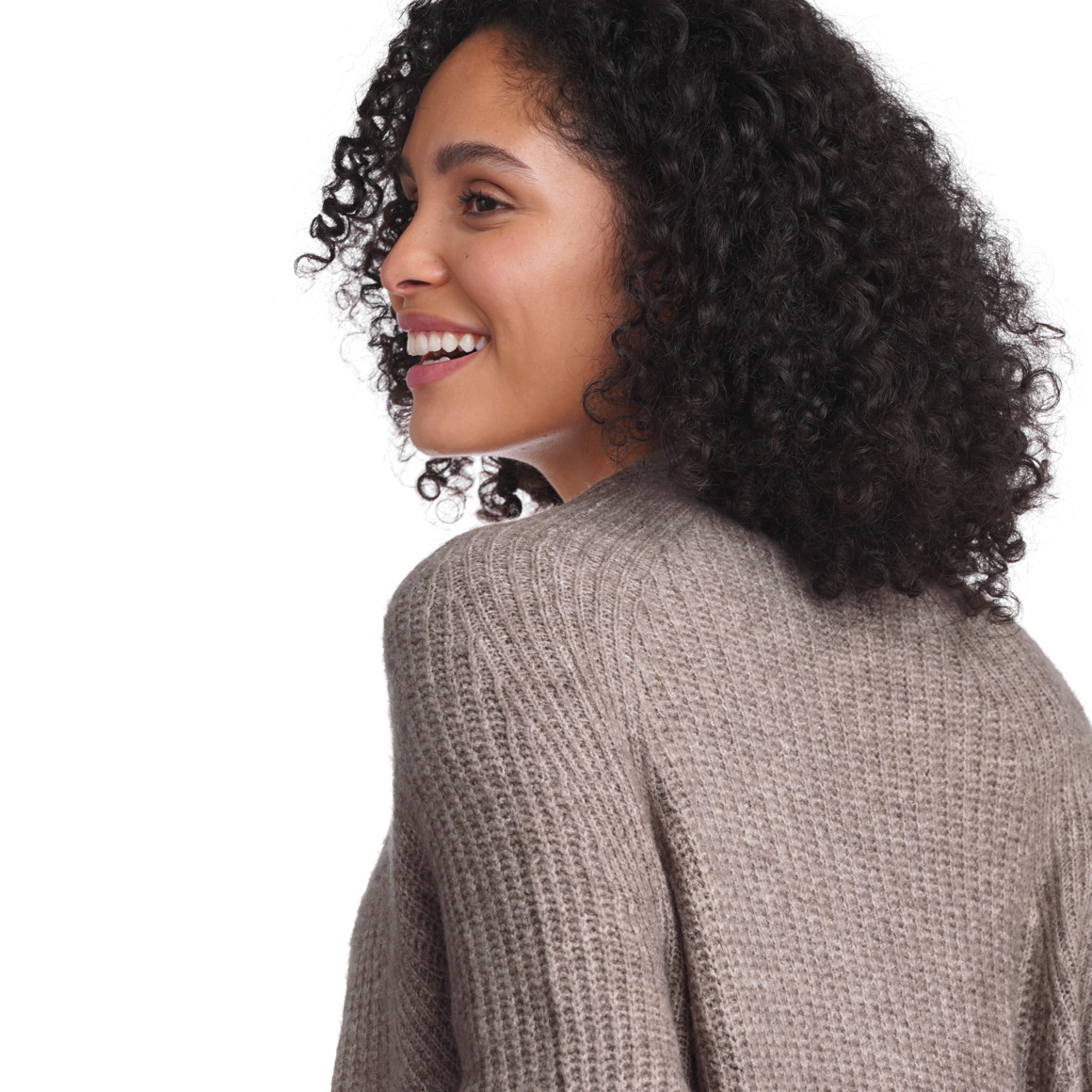 Damen Strickjacke im Long-Style