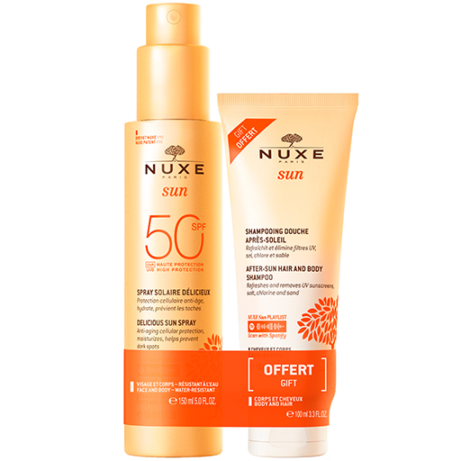NUXE Sun Set Spray LSF 50 After Sun 100ml 2023  1 P  Kombipackung