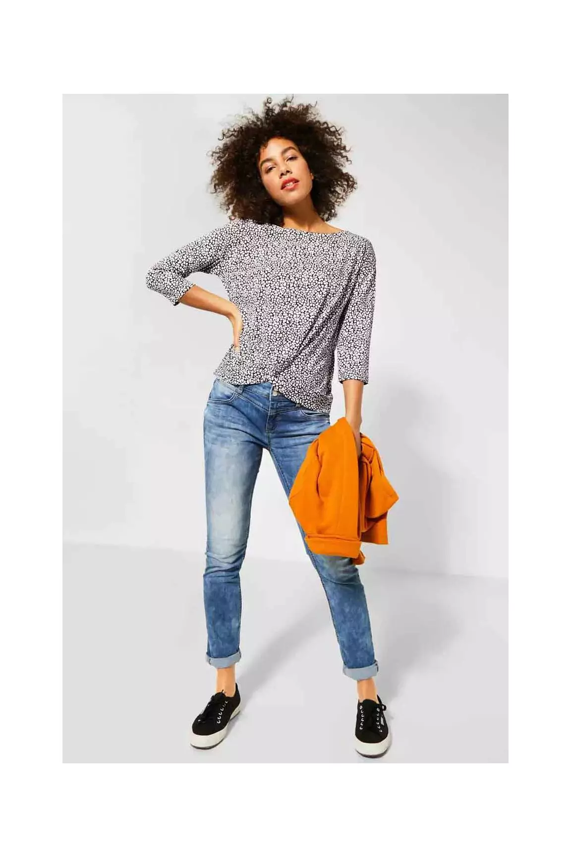 Street One Tshirts Femme couleur noir
