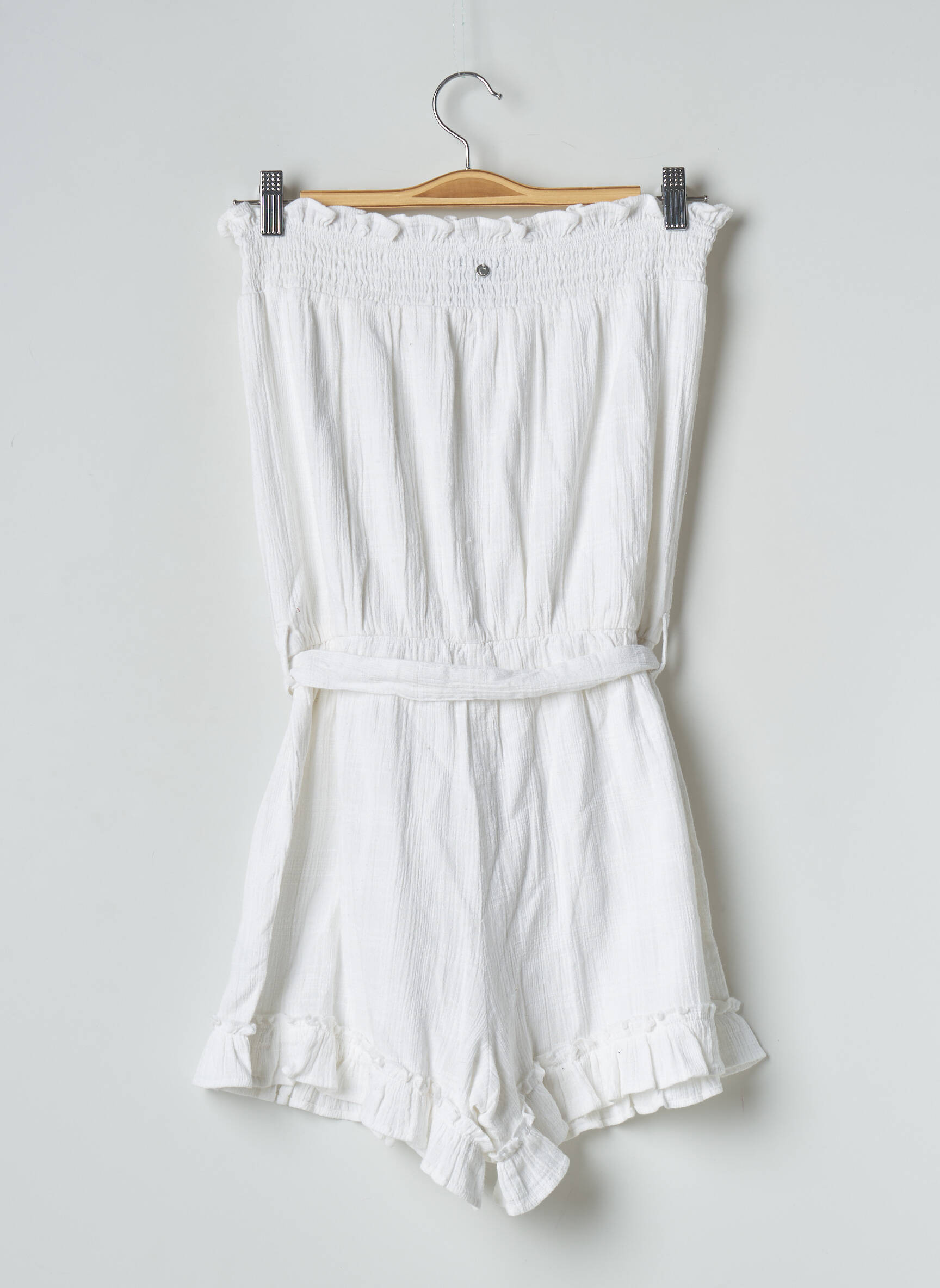 Charlott Combi Shorts Femme couleur blanc