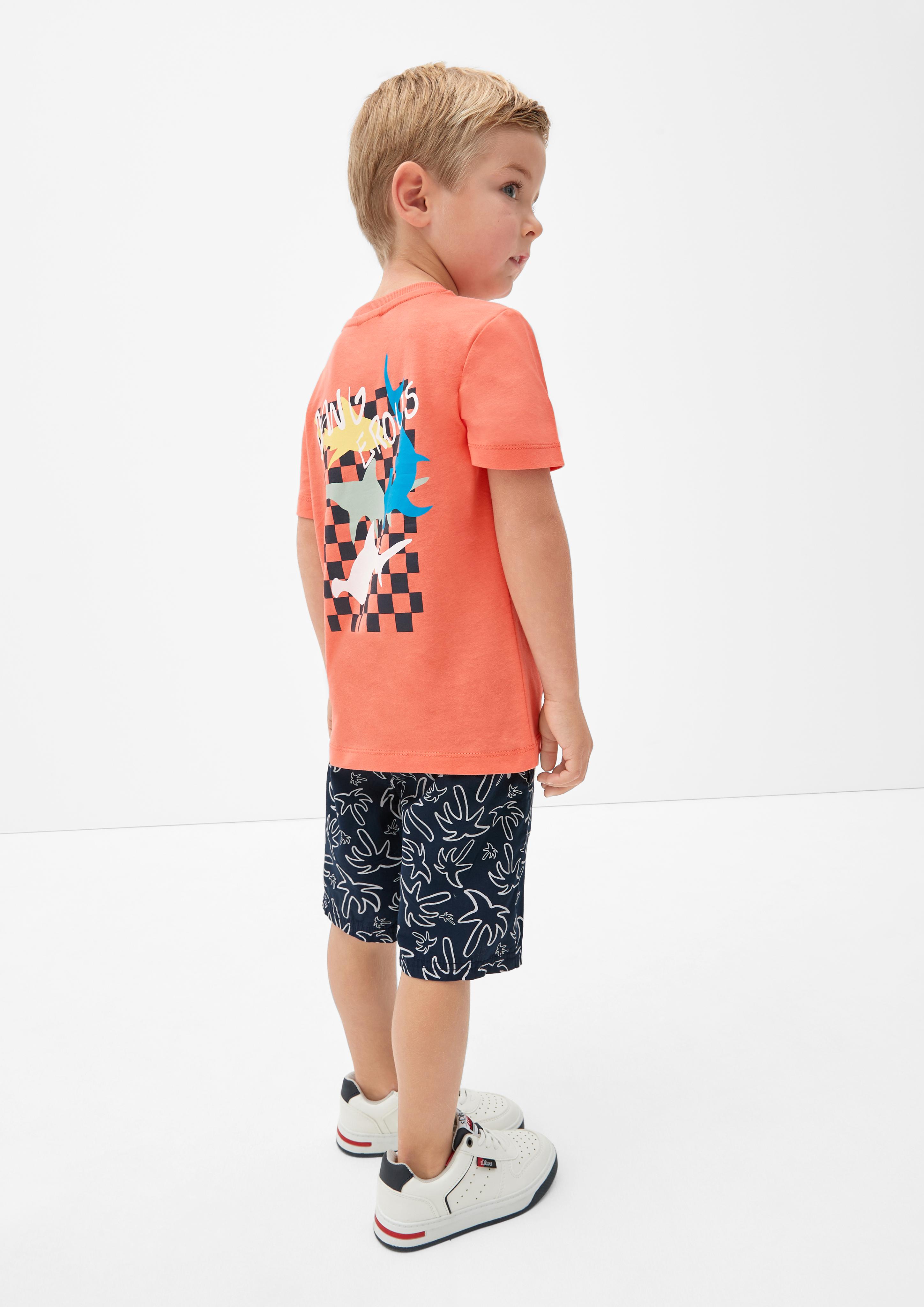 T-Shirt mit Rückenprint  2130687-2350