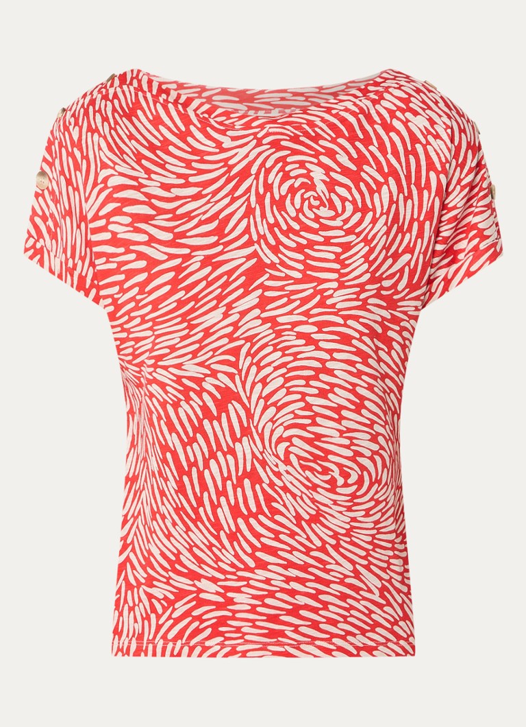 Phase Eight Suzie top with print