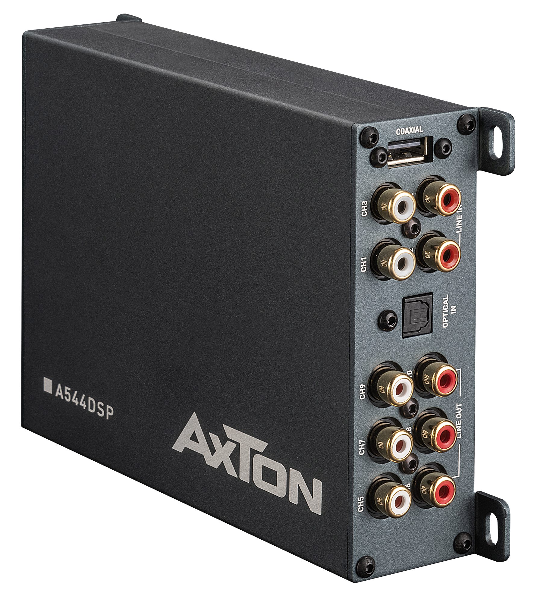 Axton A544DSP 10 Kanal DSP-Verstärker 4x50 Watt Hi-Res fähig Verstärker