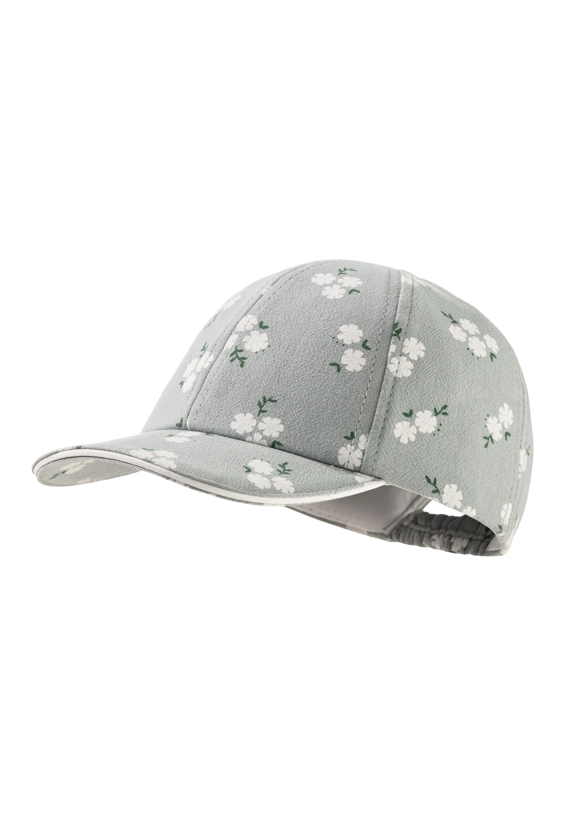 Baseballcap mit Blumenprint in grün oder rosa