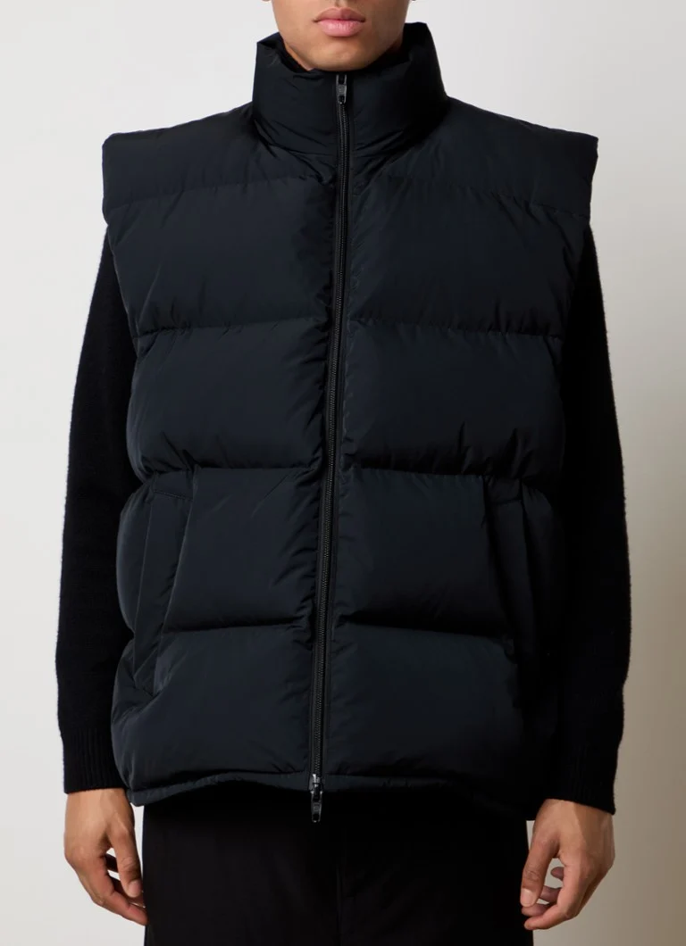Gilet trapuntato Balenciaga con ricami boxe