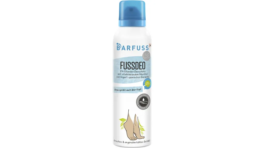 BARFUSS Fussdeo 24-Stunden Deoschutz 200 ml