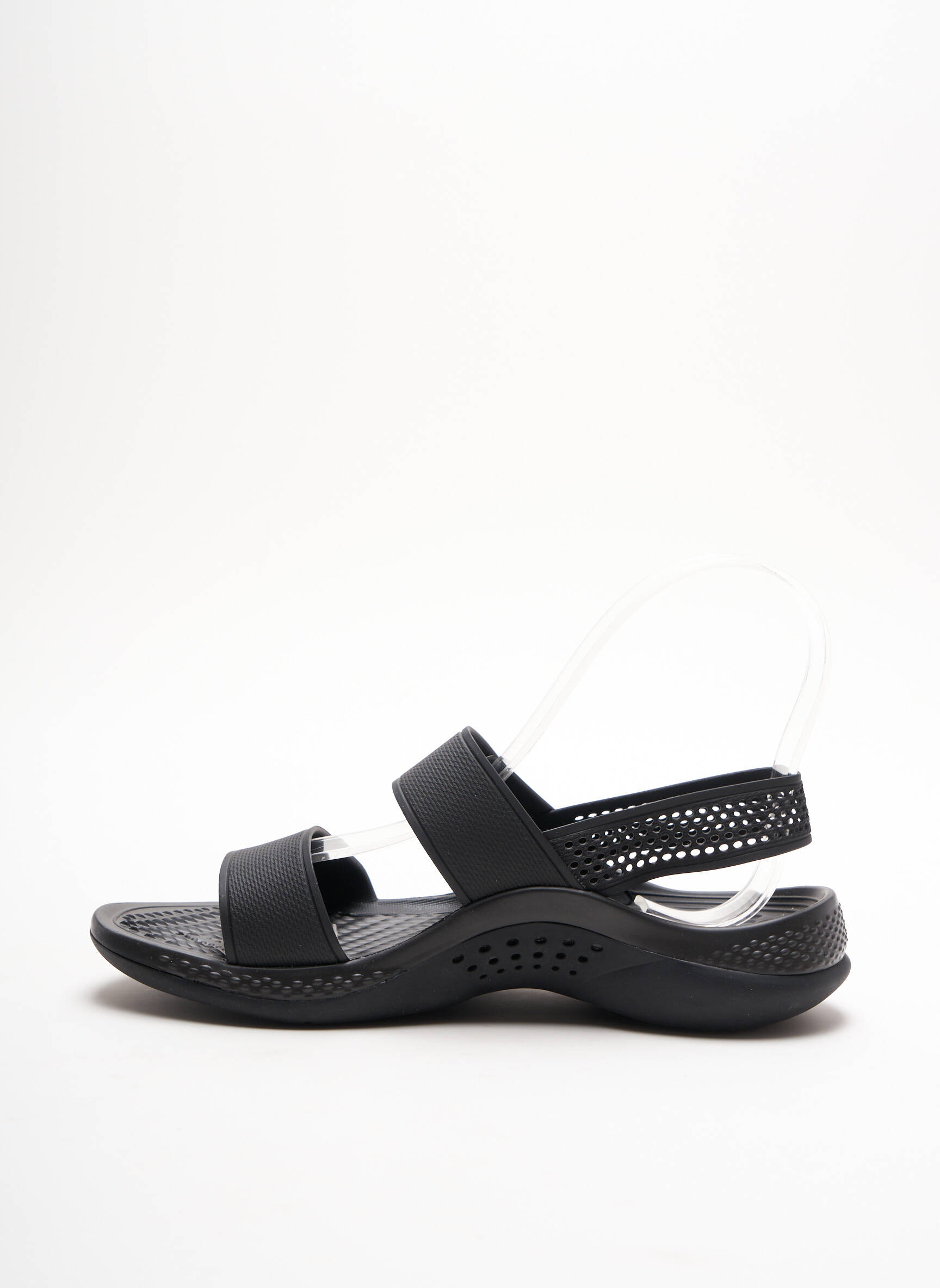 Crocs Sandales Nu Pieds Femme couleur noir