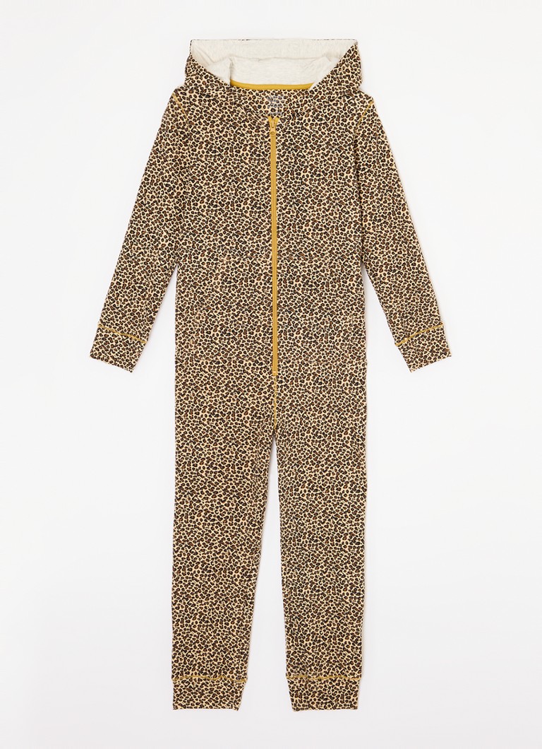 Claesens Onesie with leopard print
