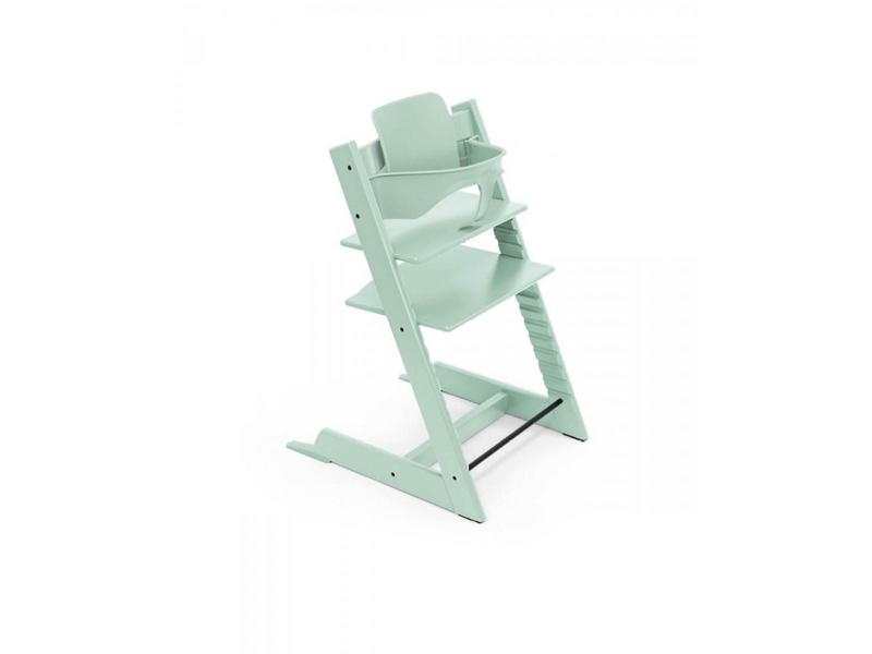 Chaise haute et baby set Tripp trapp Soft mint (dès 6 mois)