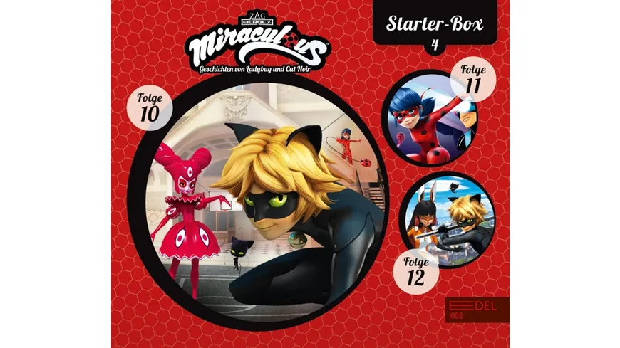 Starter-Box(4)-Folge 10-12 Miraculous